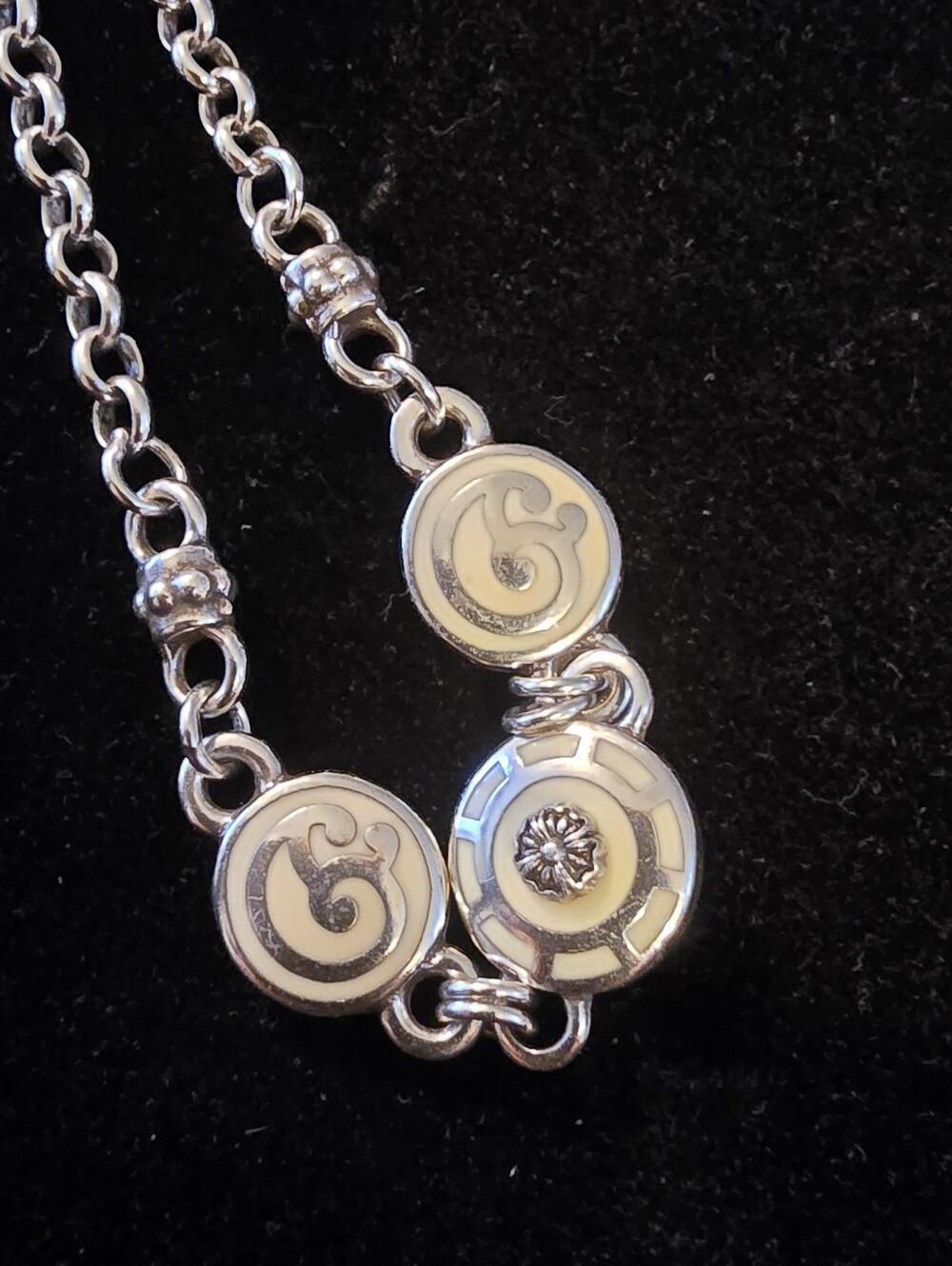 Brighton multi-strand chain station necklace